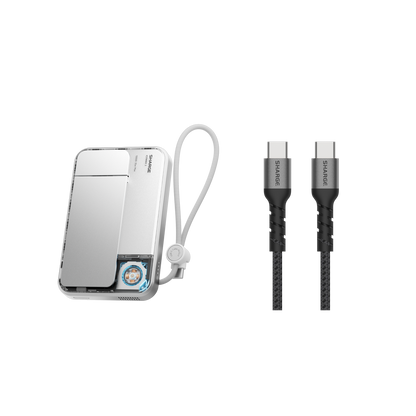 SHARGE ICEMAG 3 Power Bank(35W, 10K, Qi2.2 25W, Built-in Cable)